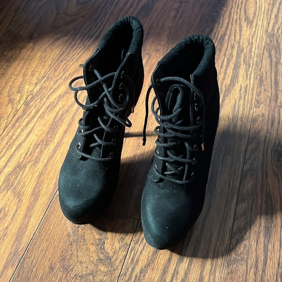 Zara Trafaluc High heel platform booties - Picture 4 of 11